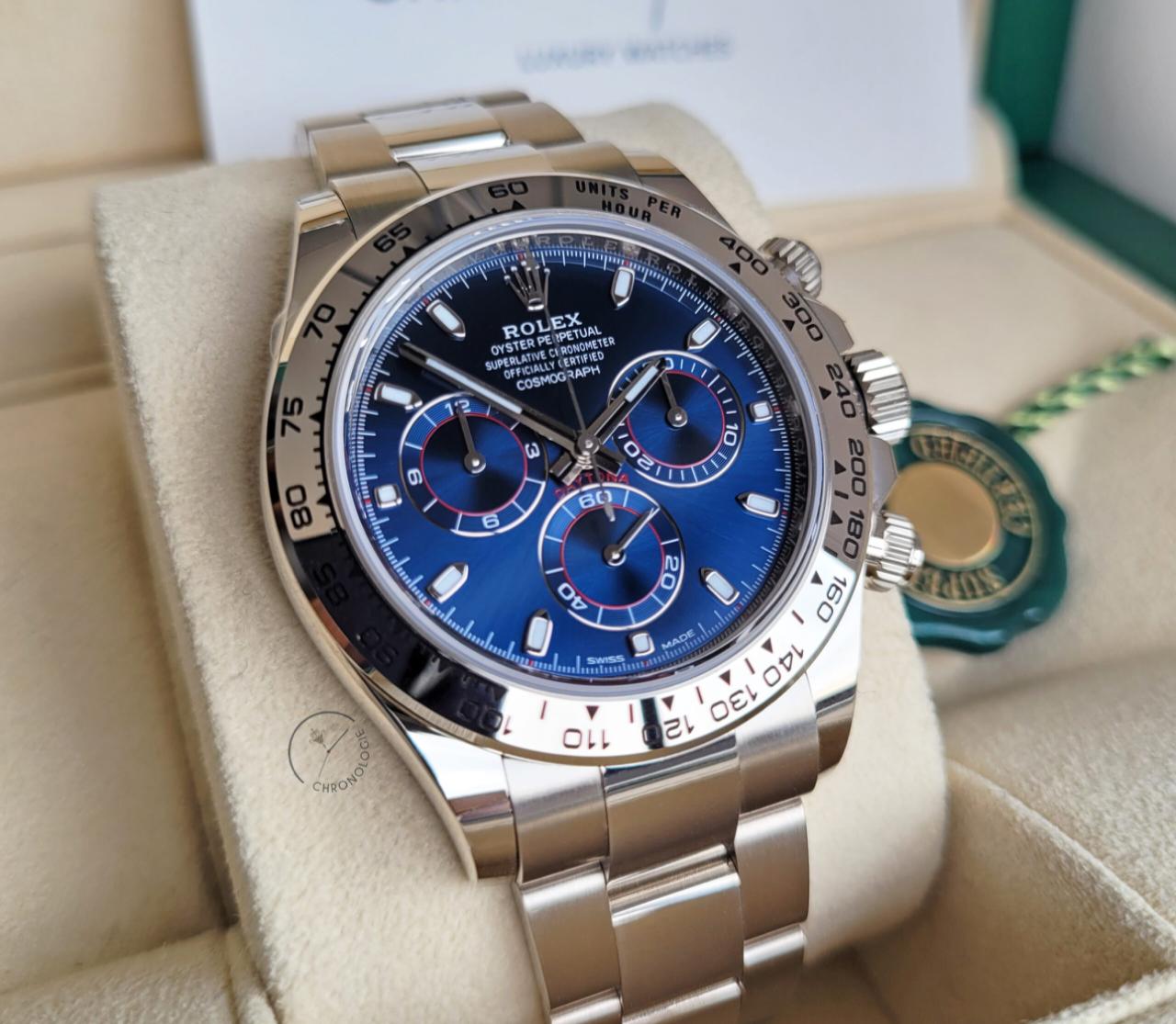 ROLEX DAYTOUNA WHITE GOLD