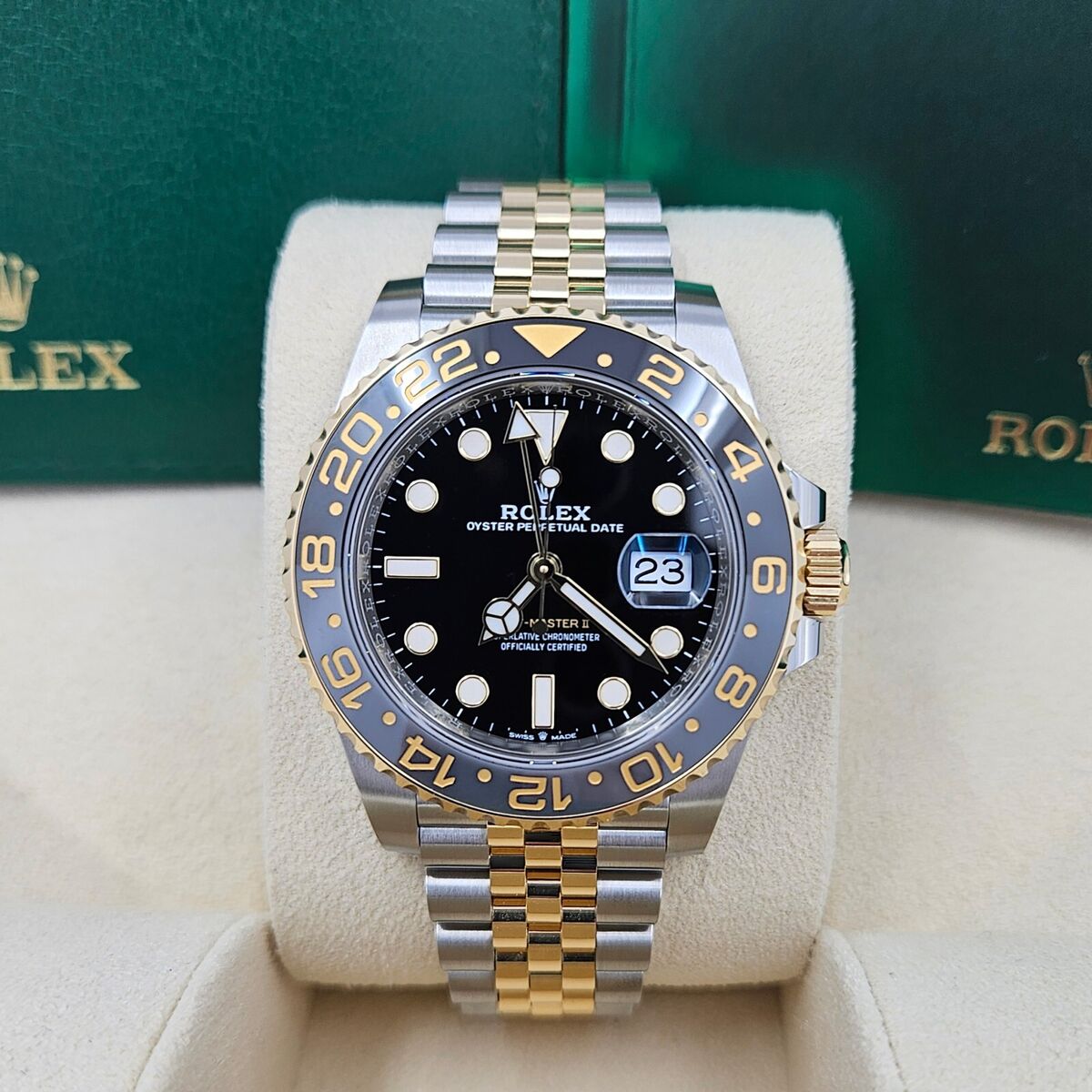 ROLEX GMT MASTER ll TWO-TONE GOLD